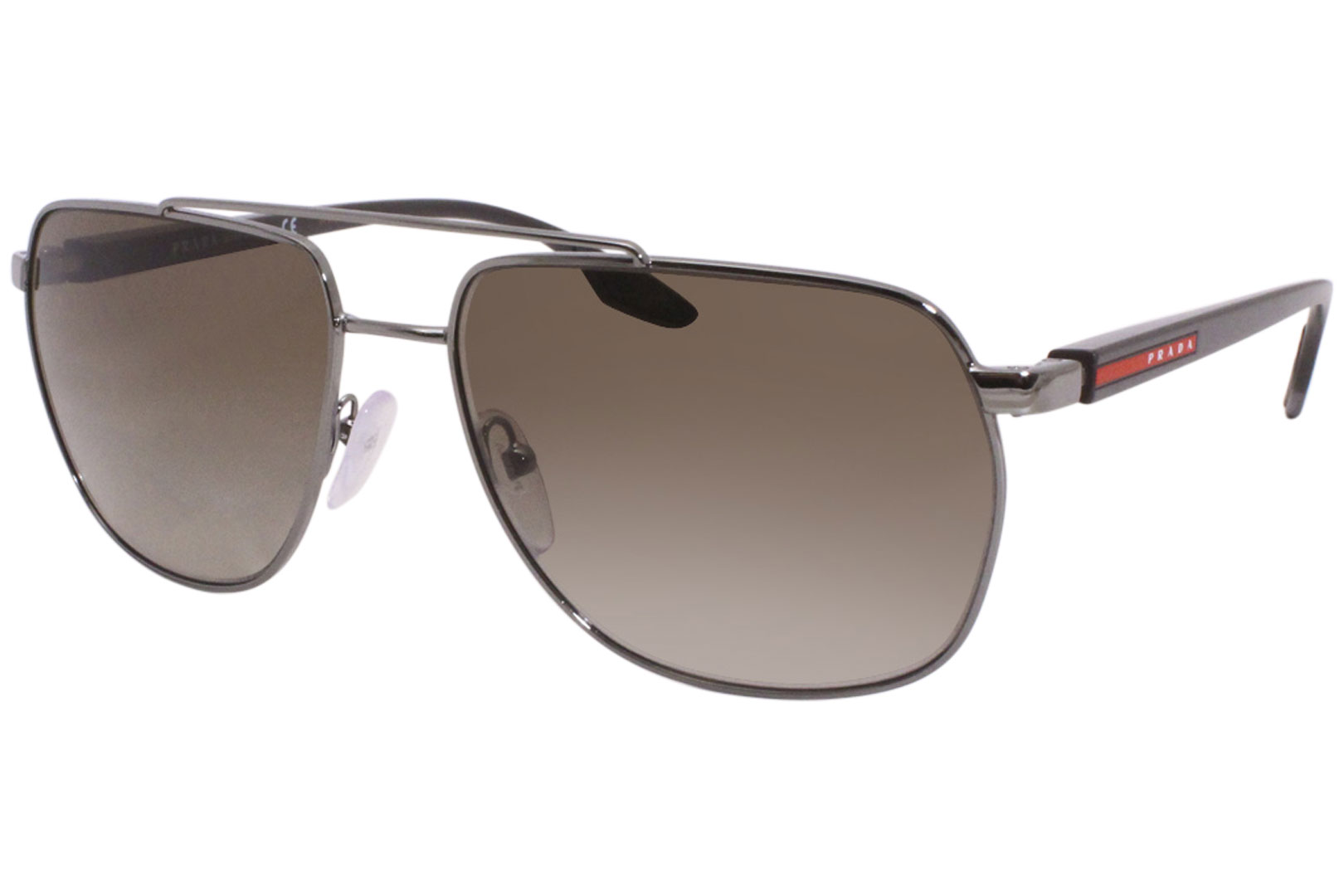 Prada Linea Rossa SPS55V Sunglasses Men's Square Shades | EyeSpecs.com