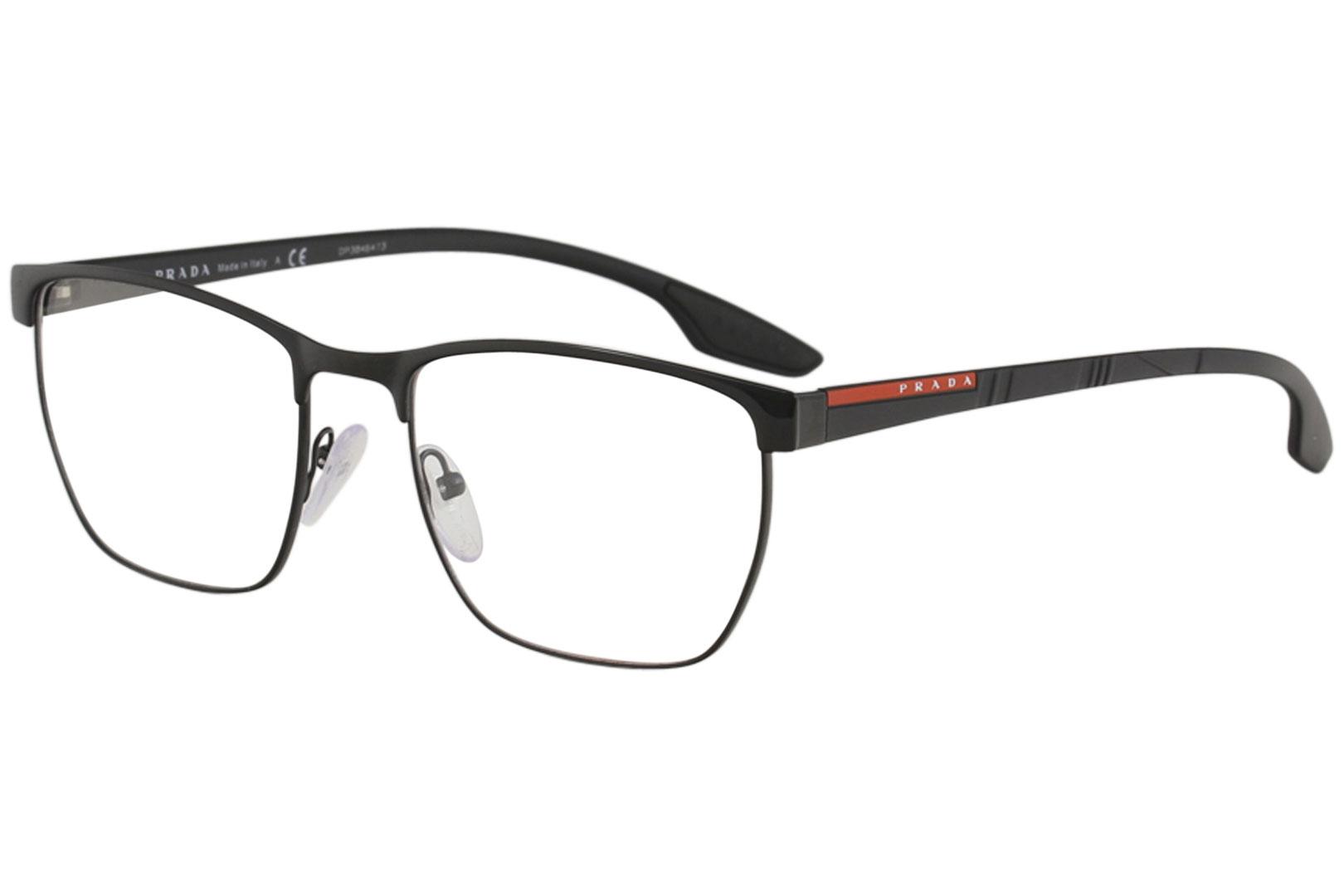 Prada Linea Rossa PS-50LV Eyeglasses Men's Full Rim Square Shape