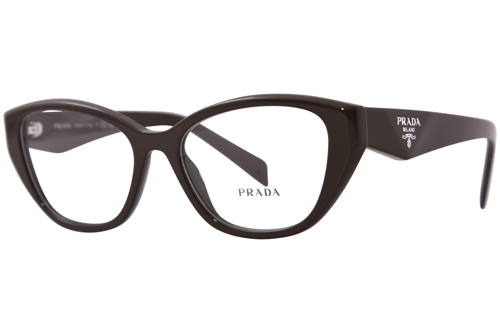 Prada PR 21ZV 15L1O1 Eyeglasses Women's Loden Full Rim Cat Eye 53-17 ...