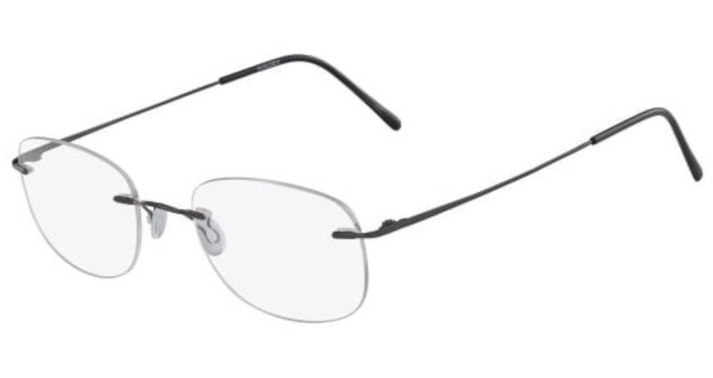 Pure Airlock Seven-Sixty Chassis 032 Titanium Eyeglasses Gunmetal ...