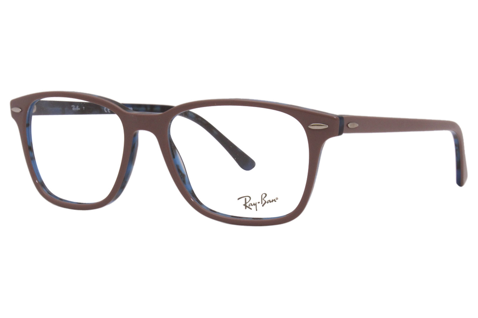 Ray Ban Eyeglasses RB7119 5715 Light Brown/Havana 55-17-145mm 