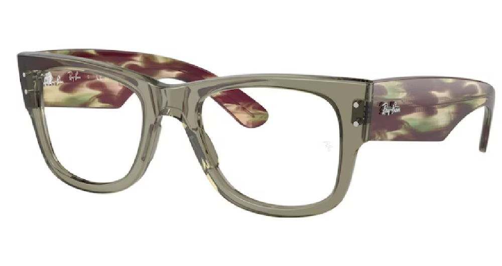 Wayfarer shape outlet eyeglasses