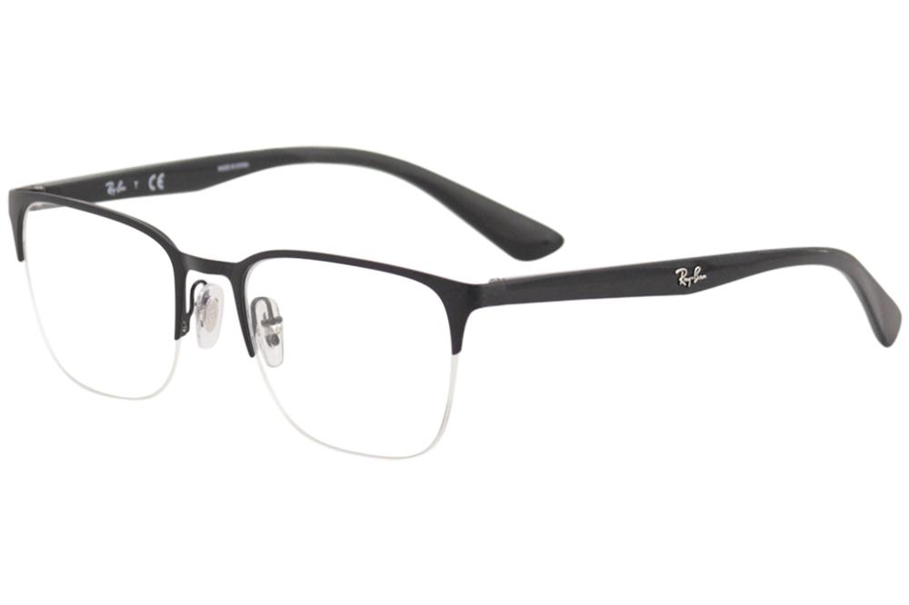 Ray Ban Men's Eyeglasses RB6428 RB/6428 Half Rim Optical Frame |  
