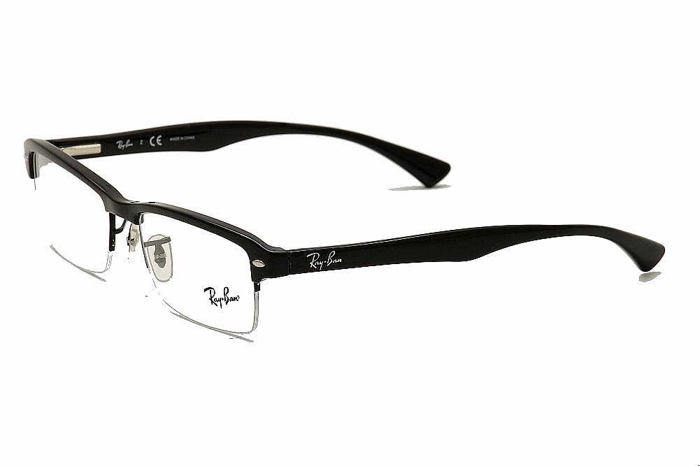 Ray-Ban Men's Eyeglasses RB7014 RB/7014 RayBan Half Rim Optical Frame |  