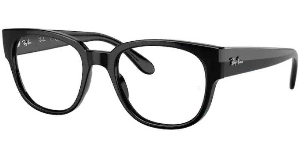 Ray Ban RX7210 2000 Eyeglasses Black Full Rim Square Shape 52-20-145 ...