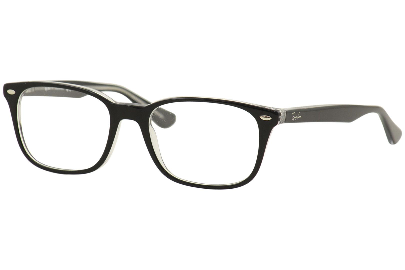 Ray Ban Women's Eyeglasses RB5375 RB/5375 2034 Black RayBan Optical Frame  53mm 