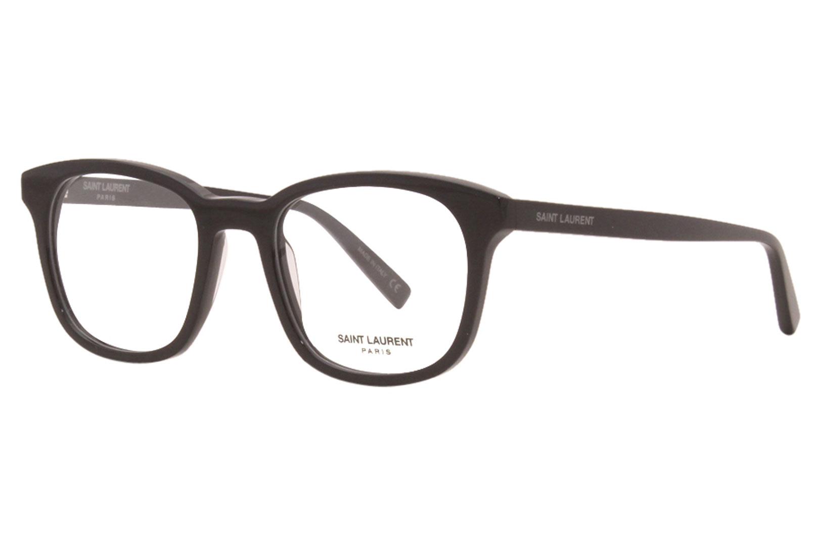 Saint Laurent SL459 001 Eyeglasses Men's Full Rim Square | EyeSpecs.com