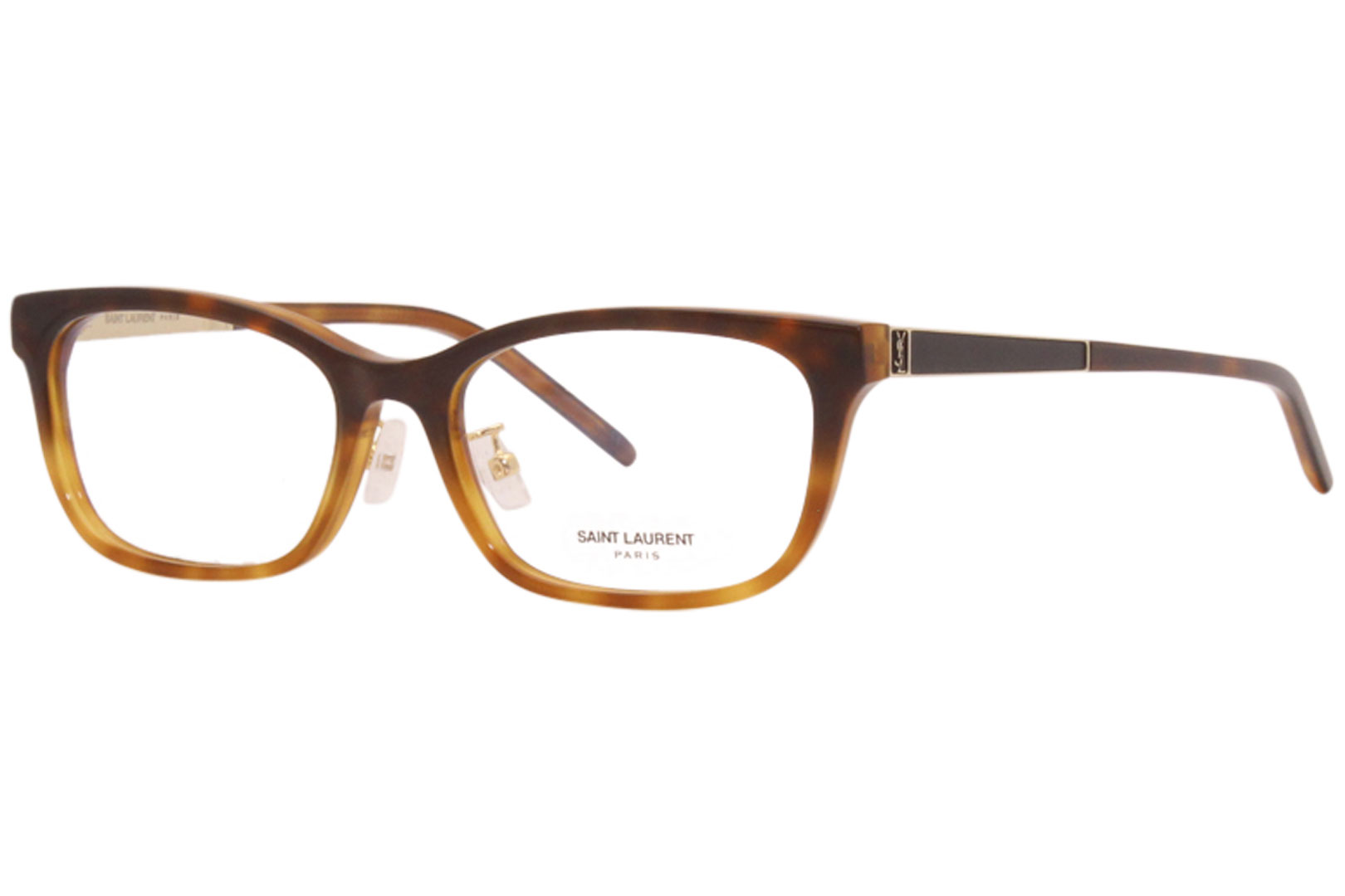 Saint Laurent Eyeglasses Women's SL-M84/J 003 Havana/Gold 53-16-140mm ...
