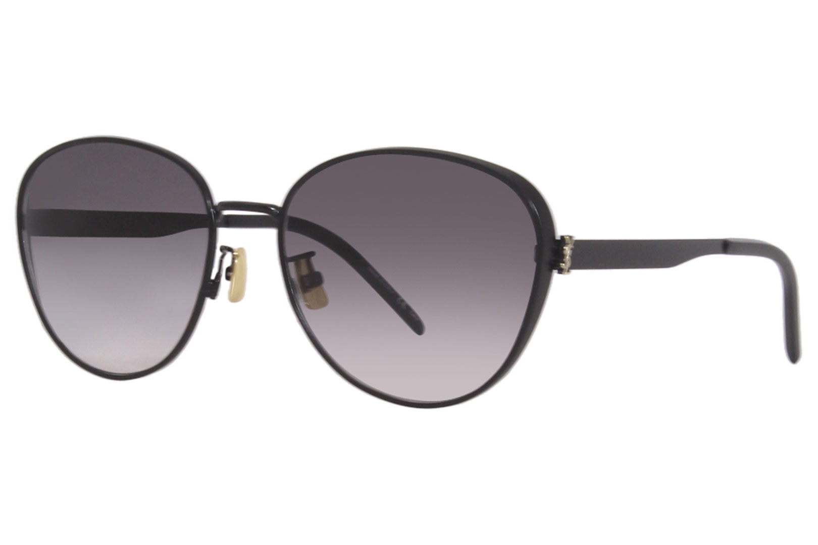 Saint Laurent SLM91 002 Sunglasses Women's Black/Grey Gradient 59-18 ...