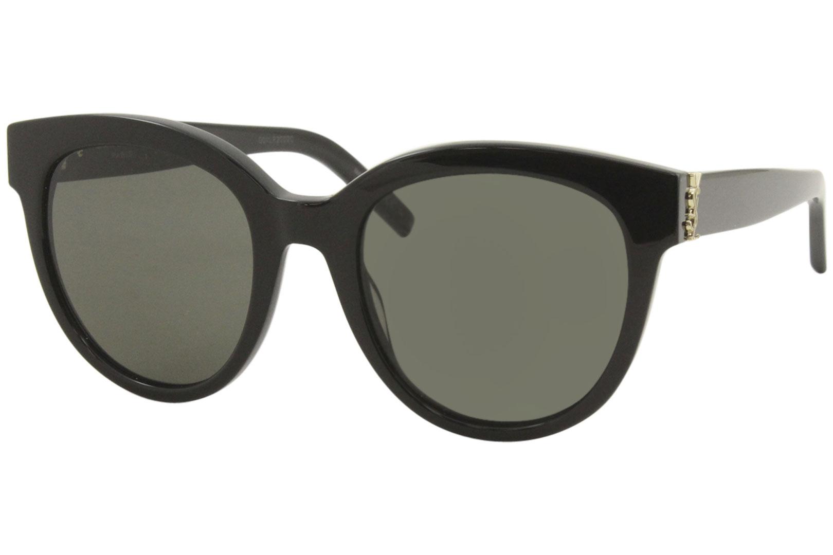 Saint Laurent Monogram Cat Eye Sunglasses, 52mm