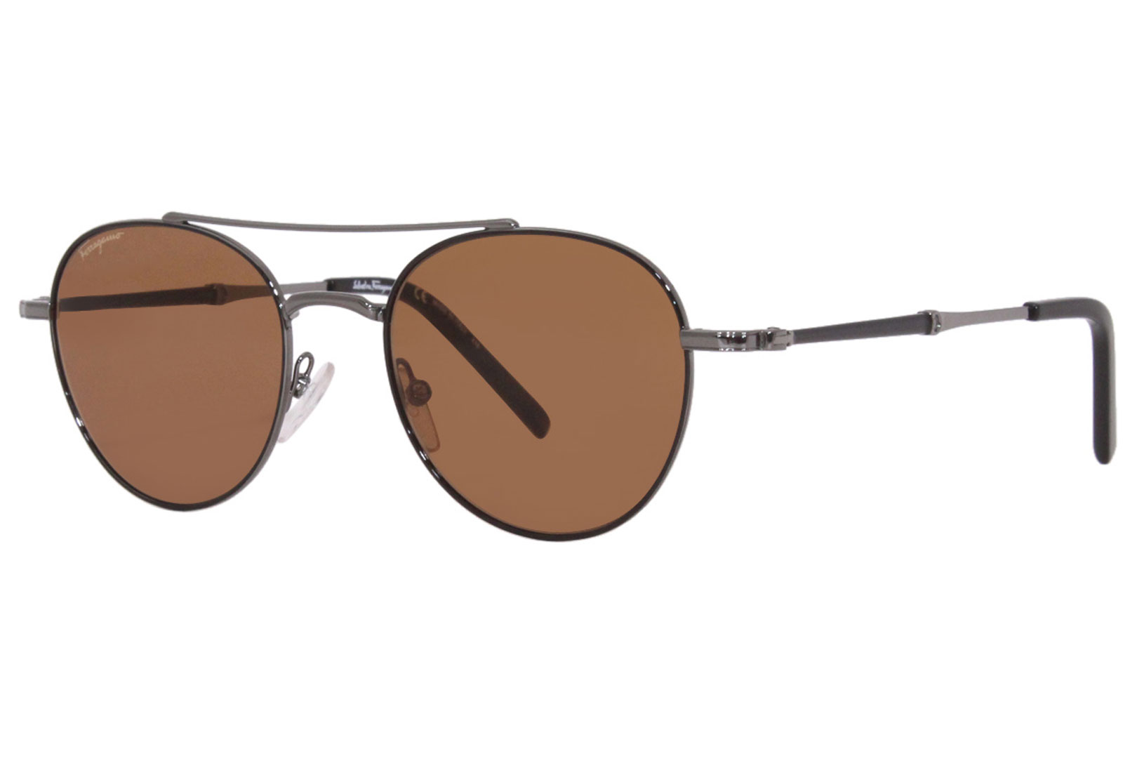 Salvatore ferragamo 2024 men's aviator sunglasses