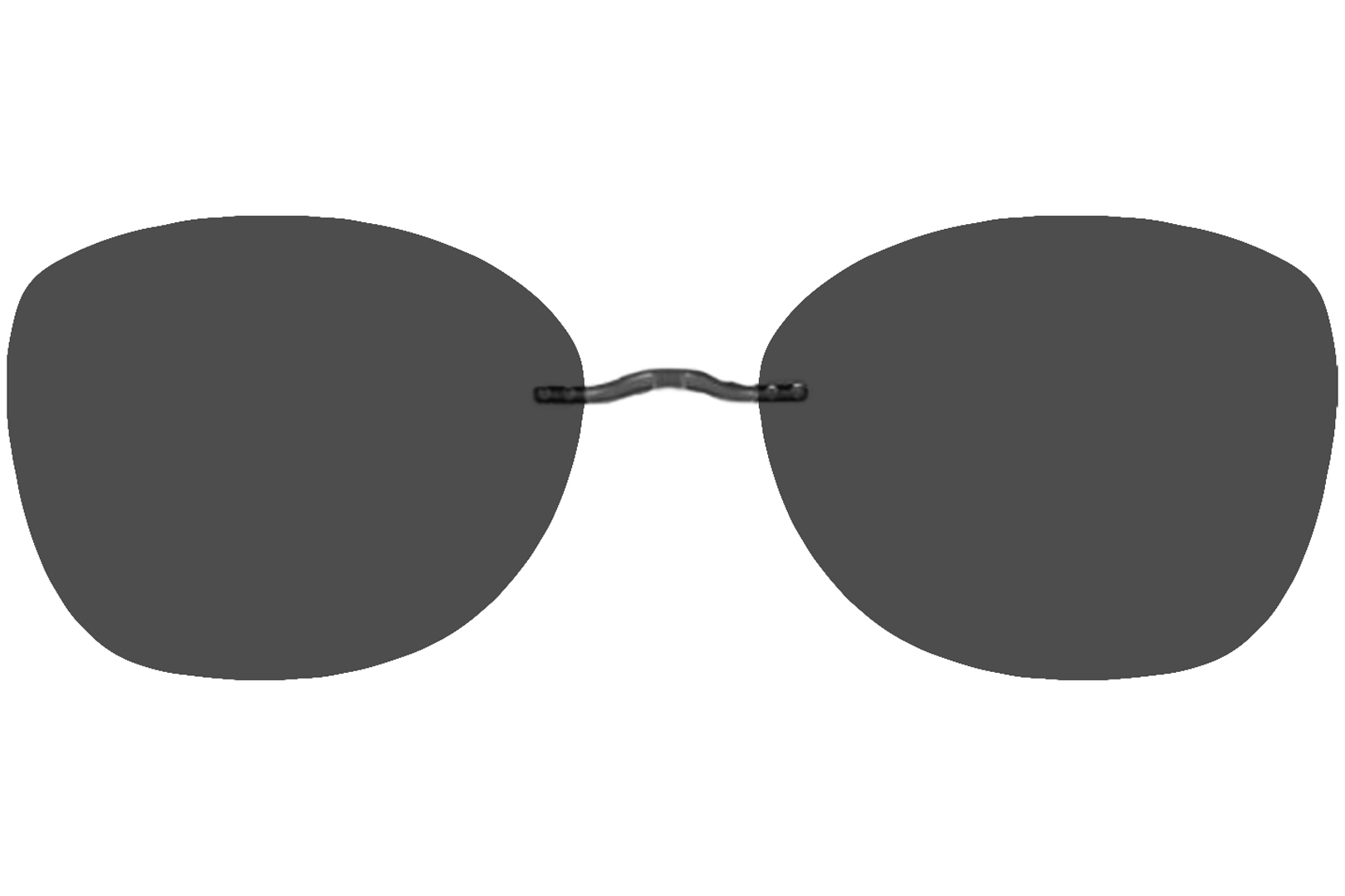 Silhouette Clip On Titan Minimal Art the Must TMA 5065 Polarized Grey ...