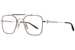 Akoni Europa AKX-200 Titanium Eyeglasses Full Rim Square Shape