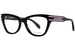 Alexander McQueen AM0401O Eyeglasses Women's Full Rim Cat Eye