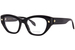 Alexander McQueen AM0410O Eyeglasses Women's Full Rim Cat Eye