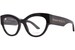 Alexander McQueen AM0435O Eyeglasses Women's Full Rim Cat Eye