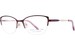 Ann Taylor ATP712 Eyeglasses Women's Semi Rim Oval Shape