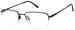 Aristar 30722 Eyeglasses Men's Semi Rim Rectangle Shape