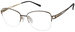 Aristar 30819 Eyeglasses Women's Semi Rim Oval Shape