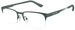 Armani Exchange AX1060 Eyeglasses Men's Semi Rim Rectangle Shape