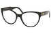 Balenciaga BB0064O Eyeglasses Women's Full Rim Optical Frame