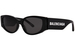 Balenciaga BB0258S Sunglasses Women's Cat Eye