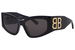 Balenciaga BB0321S Sunglasses Women's Cat Eye