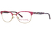 Betsey Johnson Cajj Eyeglasses Girl's Full Rim Oval Shape