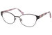 Betsey Johnson Glitz Eyeglasses Women's Full Rim Optical Frame