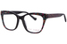 Betsey Johnson Poppin Eyeglasses Women's Full Rim Square Shape