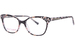 Betsey Johnson Spotlight Eyeglasses Women's Full Rim Rectangle Shape