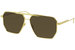 Bottega Veneta Minimalist BV1012S Sunglasses Men's Pilot Shades