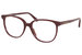 Bottega Veneta Minimalist BV1023O Eyeglasses Women's Full Rim Optical Frame