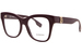 Burberry BE2388 Eyeglasses Women's Full Rim Square Shape - Bordeaux-3979