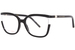 Carolina Herrera CH/0004 Eyeglasses Women's Semi Rim Rectangle Shape