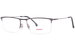 Carrera 190 Eyeglasses Men's Semi Rim Rectangle Shape