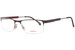 Carrera 8835 Eyeglasses Men's Semi Rim Rectangular Optical Frame