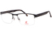 Carrera 8888 Eyeglasses Men's Semi Rim Rectangle Shape