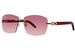 Cartier Rimlesssun CT0039RS Sunglasses Square Shape