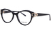 Caviar M4909 Eyeglasses Women's Full Rim Cat Eye w/Crystals