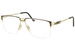 Cazal 7076 Eyeglasses Men's Half Rim Titanium Optical Frame