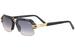 Cazal Men's 6020 Retro Rectangle Sunglasses