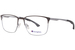 Champion Chasex Eyeglasses Men's Full Rim Rectangle Shape Tri-Flex