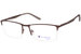 Champion Fleet Men's Eyeglasses CUFL1001 CUFL/1001 Half Rim Optical Frame