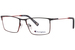 Champion Nail Eyeglasses Men's Full Rim Rectangle Shape