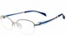 Charmant Line Art XL2145 Eyeglasses Women's Semi Rim Wellington Optical Frame