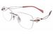 Charmant Line Art Women's Eyeglasses XL2096 XL/2096 Rimless Optical Frame