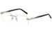 Charriol Men's Eyeglasses PC7534 PC/7534 Rimless Optical Frame