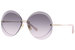 Chloe CH0063S Sunglasses Women's Round Shape