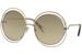 Chloe Women's CE114SD CE/114/SD Fashion Round Sunglasses